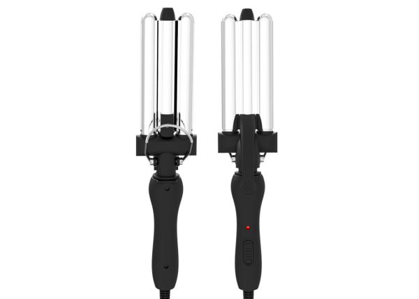 Three Barrel Curling Iron Mini Hair Curler Aluminum Plate Wave Formers