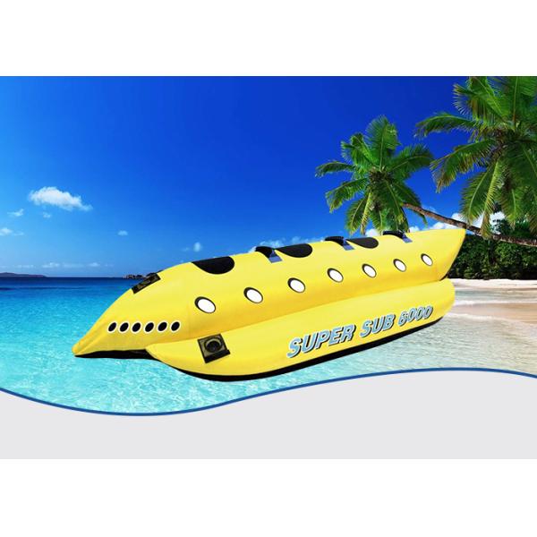Трубки человека PVC спорта желтые супер под 3 Towable для мебели гребли раздувной на открытом воздухе