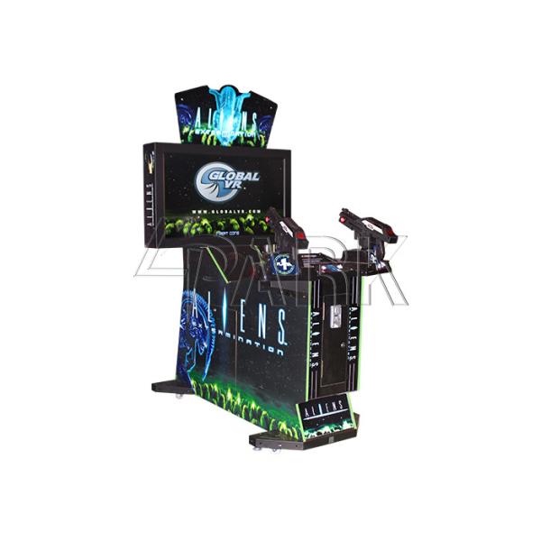 42 Aliens Extermination Arcade Machine Interactive TV Gun  Game