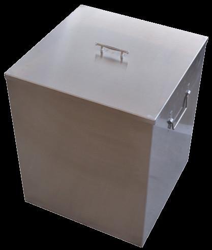 Stainless Steel X Ray Film Storage Boxes 435x435x530 Mm For Hospital