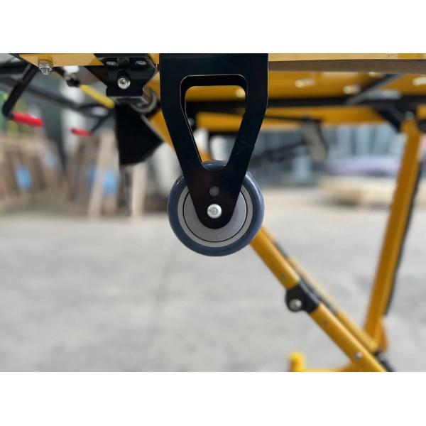 Estrechador de ambulancia de aleación de aluminio de primeros auxilios con estructura mecánica de piernas plegables y ajuste de altura