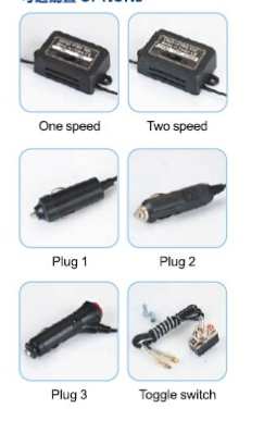 ISO 10 Inch 24V Electric Fans For Cars
