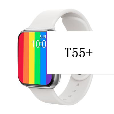 Dos dados impermeáveis eletrônicos do IOS de ANDROID dos esportes do bracelete de HL55+Smartwatch câmera remota T55+