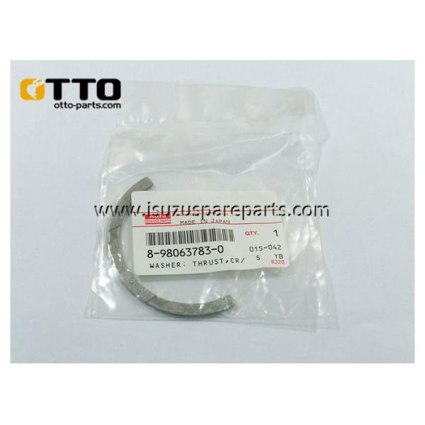 Crankshaft Thrust Sheet 8-98063783-0 Isuzu Spare Parts For TCM 4LB1 8980637830 898063-7830