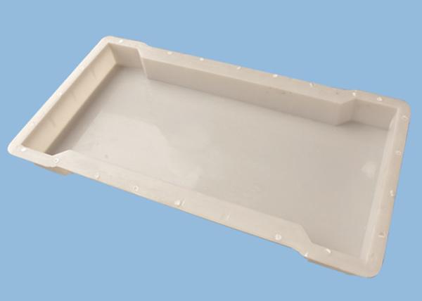 Channel Covers Moulds Plastic Cement Molds With Water Leakage Hole 40 * 80 * 6cm