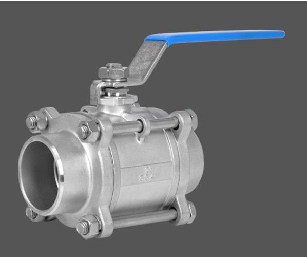 25MM Stainless Steel Floating Ball Valve With PTFE Seat And Threand NPT BSP End