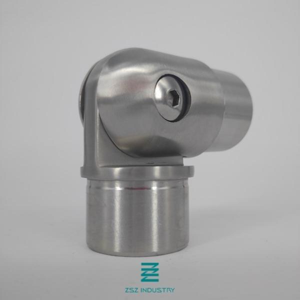 Stainless Steel 316 Metal Fencing Railing Connector 40x40mm Flush Elbow