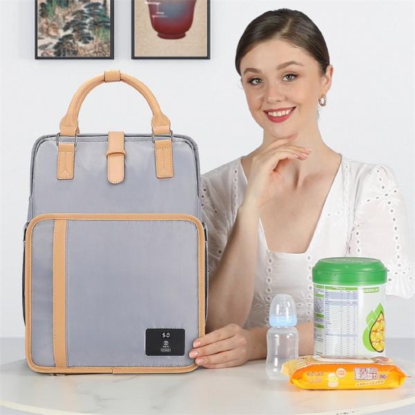 Mini petit sac à couches porte-monnaie sac à dos poche de bouteille isolée 11X8X15