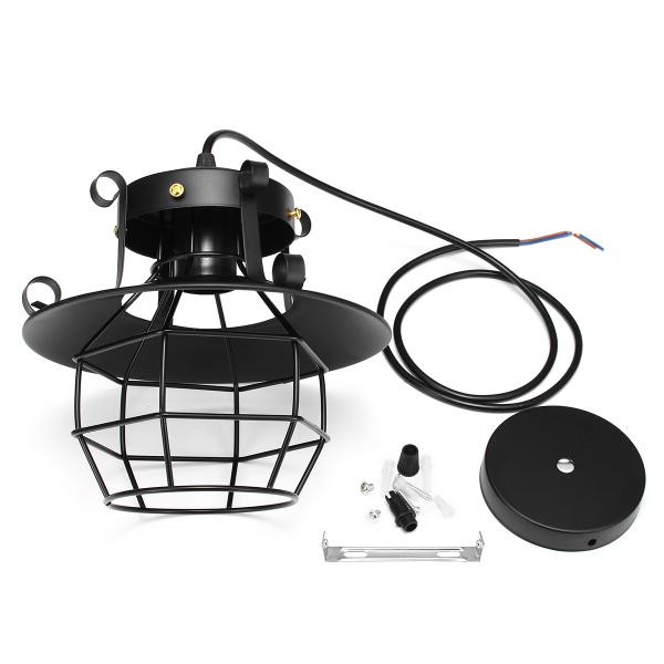 Vintage Pendant light Cage Edison Nordic Retro Loft Lamp Home Decoration Metal Pendant light(WH-VP-105)