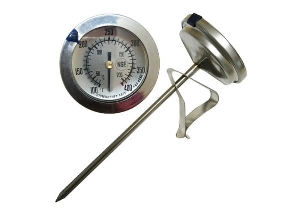 Dishwasher Safe Food Grade Bimetallic Food Thermometer For Candy Making / Deep Fry