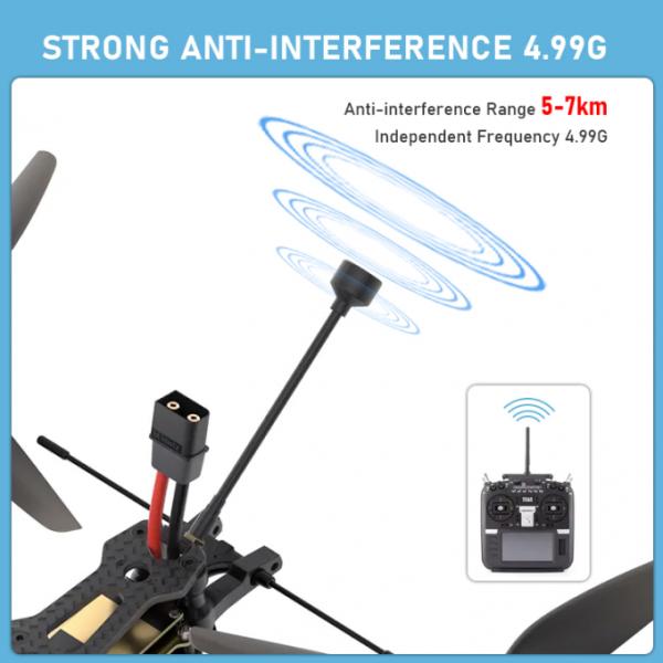5.8G 120 км/ч скорость полета FPV гоночный беспилотник высокая полезная нагрузка 3112 900KV бесшовный двигатель
