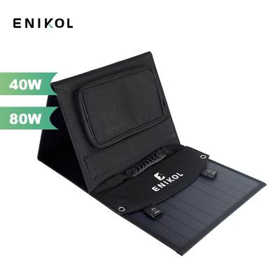 Outdoor Photovoltaic Foldable Solar Panels High Power 30W 40W 60W 80W 100W 120W 200W