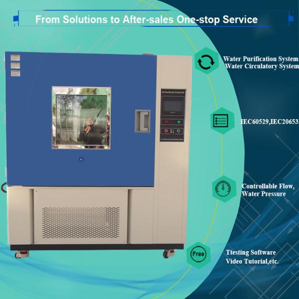Chambre à hautes températures 380V 50HZ 14L-16L/Min d'essai de jet d'eau de pression