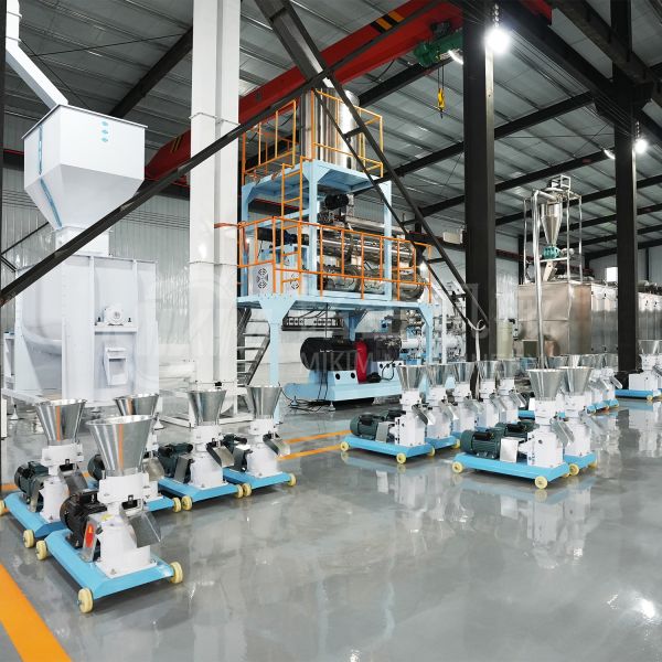 Automatic Floating fish Food Extruder dog Food Pellet making Feeds Machine Plant