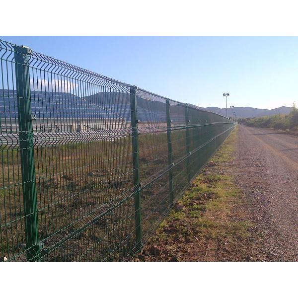 Anti Aging 2m High Welded Steel Fencing Decorative Garden