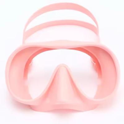 Liquid Silicone Scuba Diving Mask Frameless Snorkeling Swimming Silicone Scuba Mask