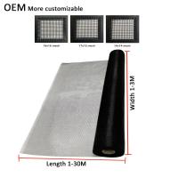 Window Door Screens PVC Coated Fiberglass Mosquito Mesh