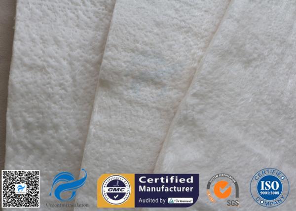25mm 1100℃ High Silica Fiberglass Mat For Industrial Heat Insulation