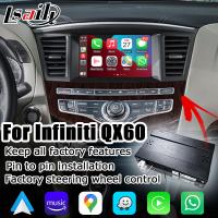Infiniti JX35 QX60 sans fil carplay android auto interface solution de mise à niveau non dommageable