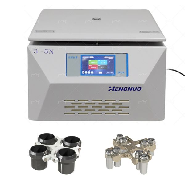 3-5N Fat Grafting Desktop Centrifuge Syringe 4x50ml Swing-out Rotor