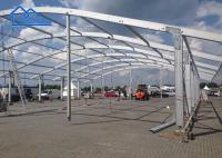 Tenda de parede de vidro transparente Top de luxo Matquee casamento Arco de alumínio Quadro de porta fora Festa Arcum Tenda de evento