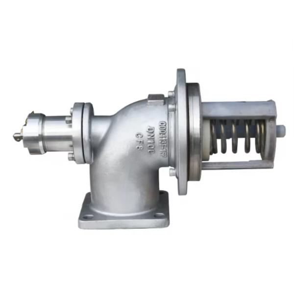 Válvula submarina de camión cisterna de productos químicos con material de acero inoxidable F46 y sello Viton/PTFE