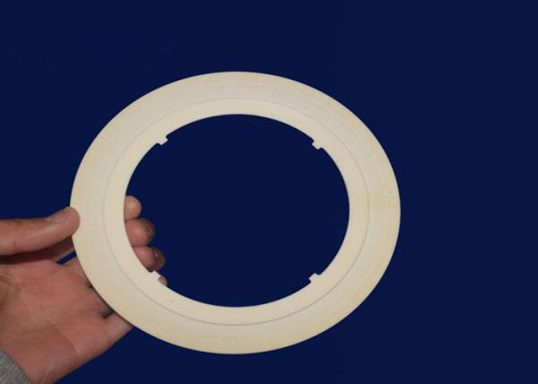 Anéis cerâmicos das peças da alumina de 99%, calefator cerâmico do anel do calefator cerâmico redondo