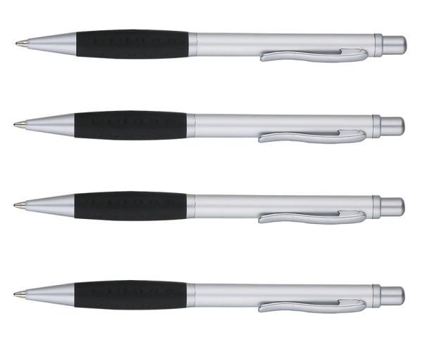 cheap price click promotional metal ball point pen for logo advertising
