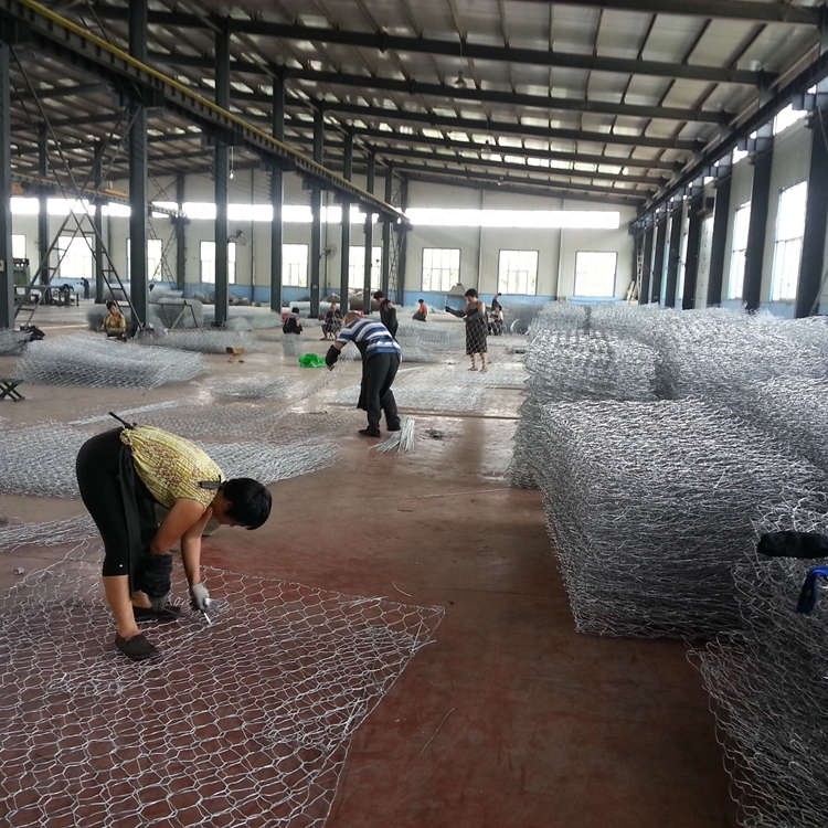 Гальванизированная заполненная ячеистая сеть корзин H2m Gabion Gabion