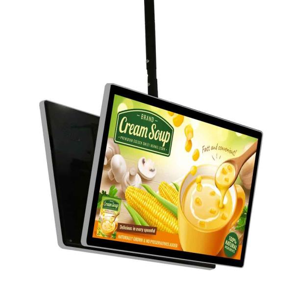 VETO HOT Sales HD LCD Menu Board Advertising Screen Hanging Wall Mounted for Restaurant
