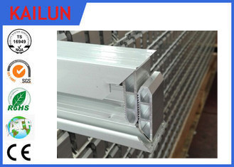 Hollow Aluminium Solar Panel Frame , Self Crimped Extruded Aluminum Framing En 755
