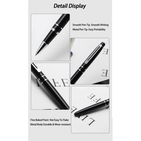 Escuela de oficina bolígrafo de bola de rodillo de metal de 0,5 mm bolígrafo de gel promocional de regalo publicitario