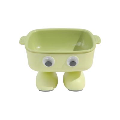 Wholesale 300ML Pet Feeding Bowl – Patented Big Eye Robot Design, Anti-Spill, Neck Protection, Dual-Purpose for Cats & Dogs