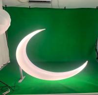 Lampe LED lumineuse en plastique rotatif-lampe à moulage rotatif en plastique