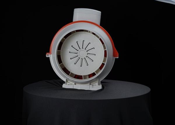 Round Axial Flow Inline Duct Fans Booster Small Bathroom Vent Blower