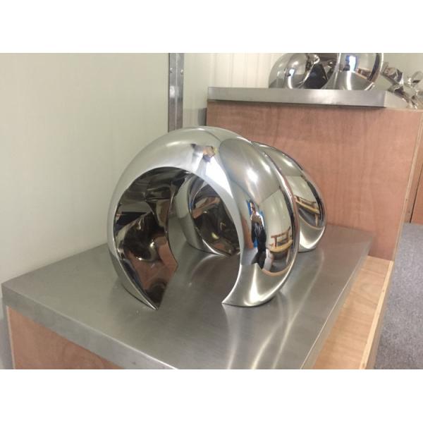 OEM Home Decor Sculptures Abstract Mirror Polished Stainless Steel Sculpture