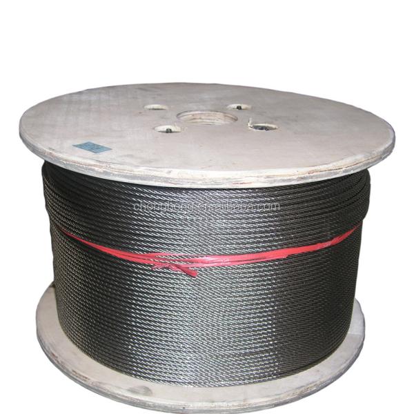 6x19 IWRC Bright Stainless Steel Wire Rope Polished and Corrosion Resistant for Long-Lasting Performance