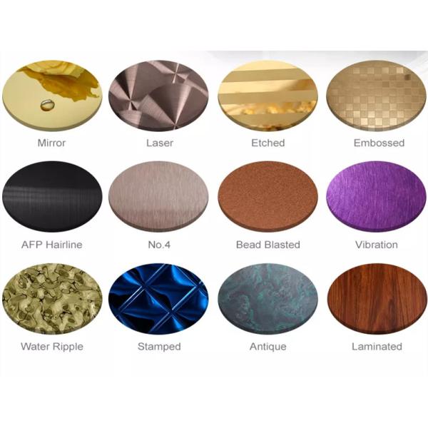 Waterproof Stainless Steel Etching Sheet , 8K Mirror Polished Stainless Steel Plate