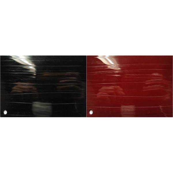 Red Embossed PVC 3D Membrane Foil For Furniture Interior Decoration