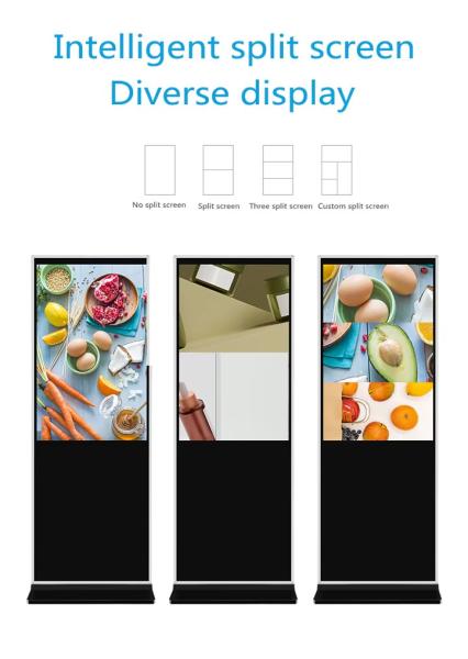 High Brightness LCD Display Monitor HD Poster Indoor Media Player School Digital Signage