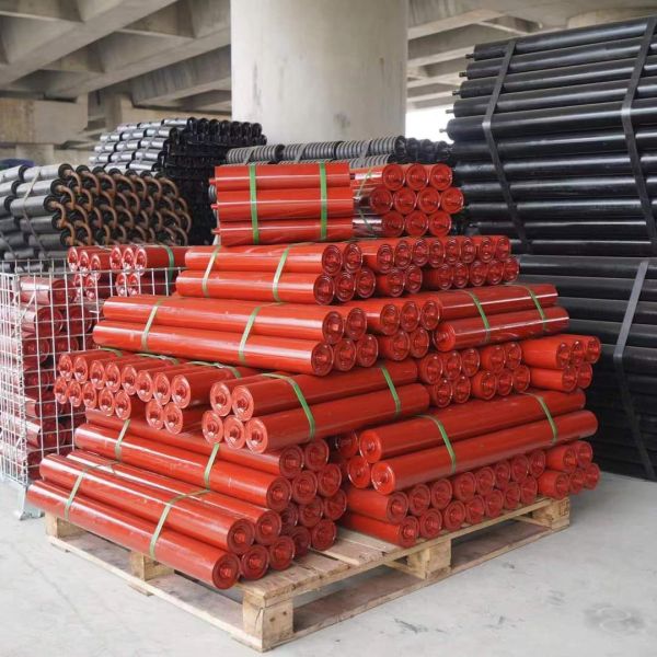 Width Customized Conveyor Idler Roller Suitable for Bulk Material Handling Conveyor Systems