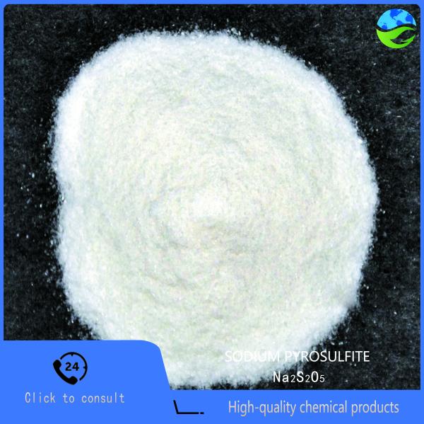 Sodium Metabisulfite Na2S2O5 with Strong Reducibility Controlled SO₂ Release and Acidic in Aqueous Solution for Industrial Applications