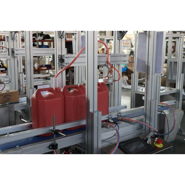 O óleo plástico da injeção do bidão da garrafa do equipamento 4 automático principal engarrafa a máquina moldando do verificador do escape