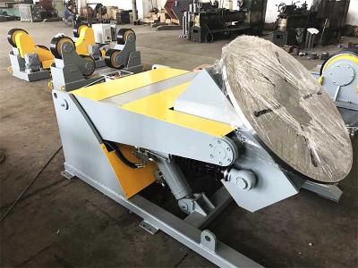 5T Hydraulic Elevating Welding Rotating Display Table With Remote Hand Control