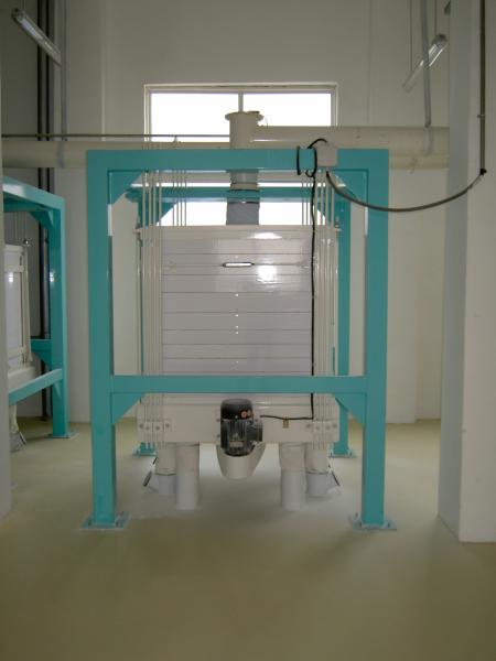 2-5 T/H Grain Milling Equipment Single Cabin Flour Mill Sifter For Flour Sieving