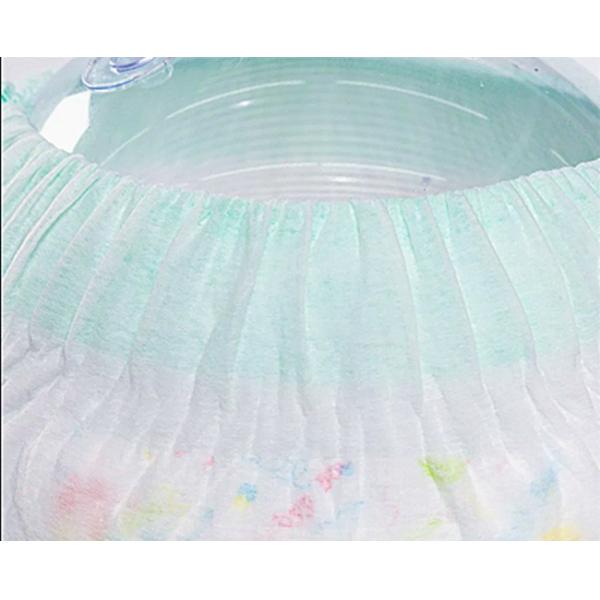Disposable Diaper Elastic Bubble Waist Circumference Baby Pull Up Pants Wholesale in Malaysia