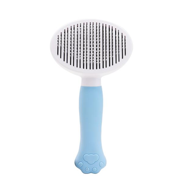 Grooming Pet Comb Brush Cat Paw Pet  Hair Remover Stainless Steel Brushes Dog Cats