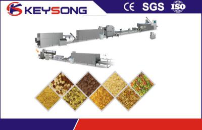 Breakfast Cereal Multi Food Processor Machine , Corn Flakes Food Extruder Machine 