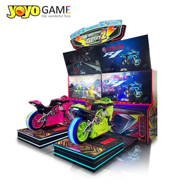 Quatrième machine à arcade à écran de moto