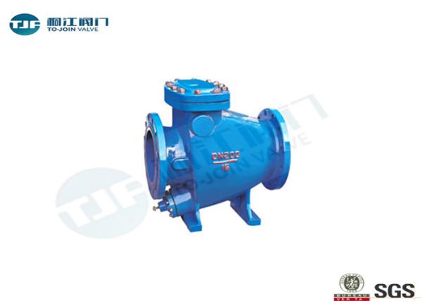 Slow Closure Type Cast Iron Non Return Valve Wear Resistant PN10 Bar